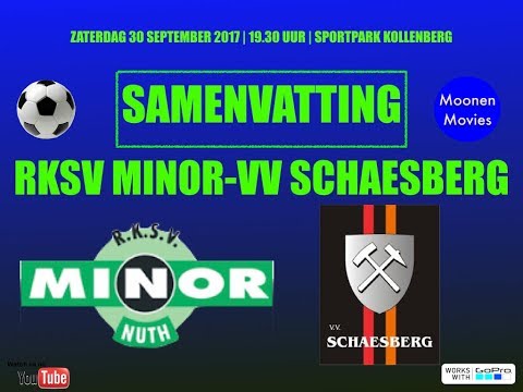 RKSV Minor-VV Schaesberg 30-09-2017