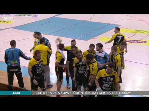 Bejutott a Liga Kupa elődöntőbe az Eger SBS Eszterházy - 2017.01.31.