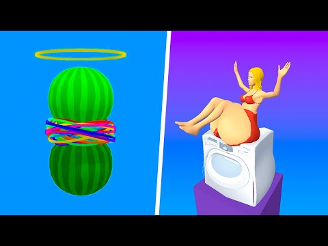 ⭐MAX LEVEL in Squeezy Girl, Level Up Circles - Mobile Games Walkthrough (New Update Gameplay)