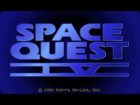 Space Quest IV - Intro/Opening FR- (Roland MT-32) MS-DOS Game
