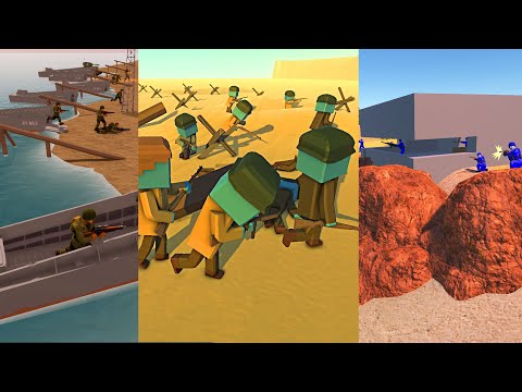 Every Death, I Switch D-DAY BEACH INVASIONS! - WW2 Battle Simulator Best D-DAY Mods