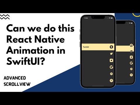 Can we do this React Native Animation in SwiftUI? - SwiftUI Advanced ScrollView - Snap Interval
