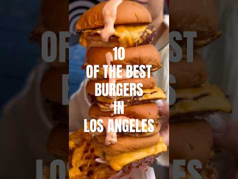 Here’s our guide to the best burgers in Los Angeles. 🍔😋