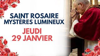 Download lagu ROSAIRE DU 29 JANVIER 🕯️ SANCTIFIER LA ROUTINE (Mystères Lumineux) mp3
