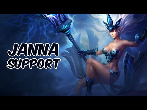 Janna Support vs Blitzcrank - Diamond - Preseason 6 - Patch 5.24
