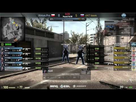 ESL ONE Cologne 2014 - Group C - Virtus.Pro vs. dAT - de_overpass