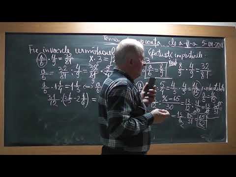 2/2 1665 Clasa 5 Adunari Scaderi Inmultiri Impartiri in Q Introducerea intregului in fractie