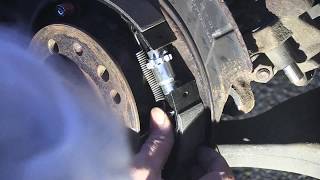 MERCEDES ML350  Emergency Brake Repair