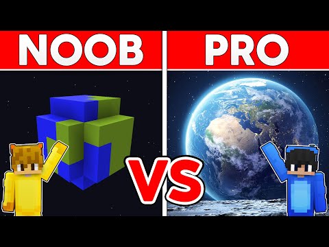 NOOB vs HACKER: I Cheated in a PLANET Build Challenge!