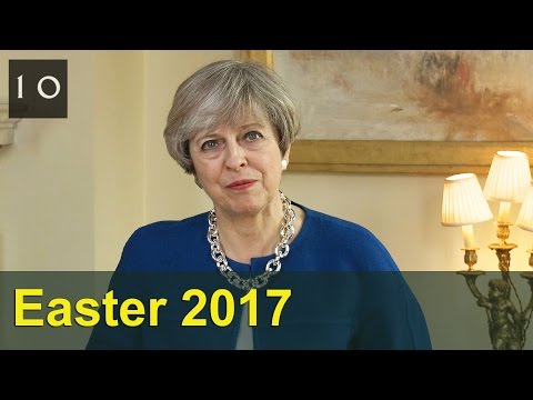 Easter 2017: Theresa May's message