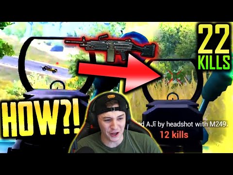 This FLARE Combo is DIRTY! My CRAZIEST M249 Kill! | PUBG Mobile