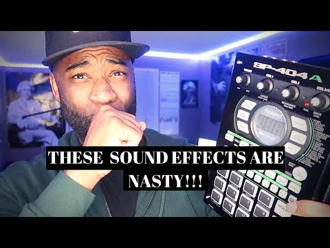ROLAND SP 404A!! THESE EFFECTS ARE CRAZY!!!! (First Impressions & Review)