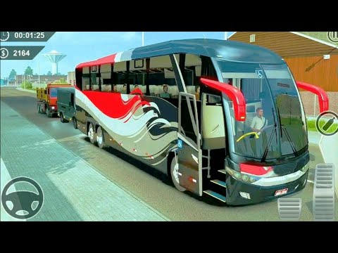 Real Coach Bus Driving Simulator | Android Gameplay