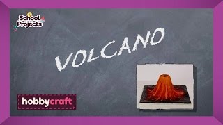 How to Make a Clay Volcano | Hobbycraft