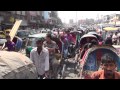 Dhaka, Bangladesh in HD by electric rickshaw