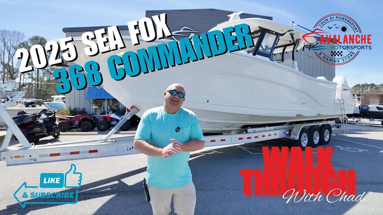 Sea Fox 368 Commander walkthrough &mdash; Avalanche Motorsports