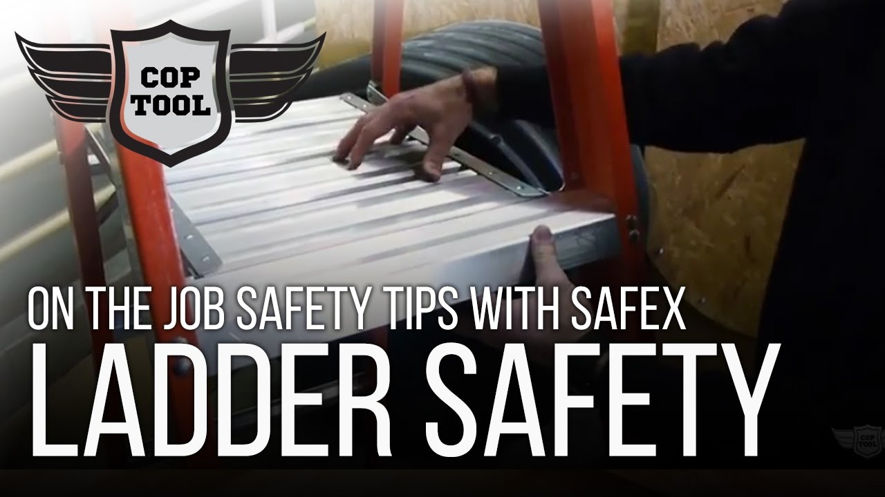 Ladder Safety & Regular Inspections - On The Job Safety Tips with Safex