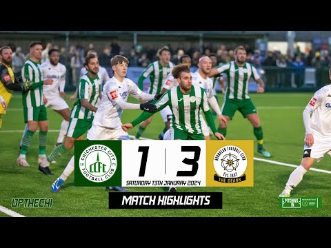 Chichester City VS Horndean Highlights 13/1/2024