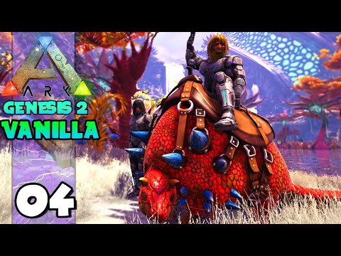 DOMANDO UM SUPER TATU (DOEDICURUS) !!! ARK: GENESIS 2 (VANILLA) 04