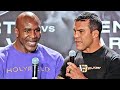 LIVE | EVANDER HOLYFIELD VS VITOR BELFORT FINAL PRESS CONFERENCE & FACE OFF VIDEO
