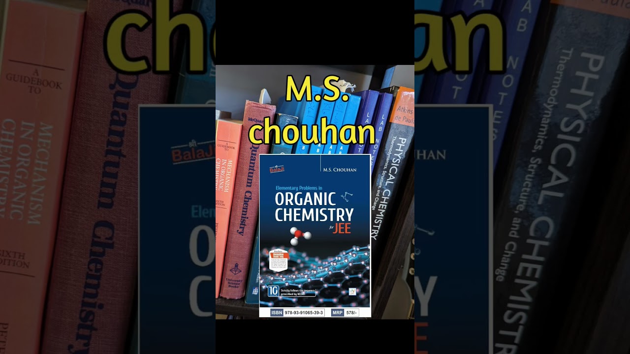 Best jee books for chemistry #jeemains #books #chemistryclass12 #chemistry #ncert #mschouhan #iitjee