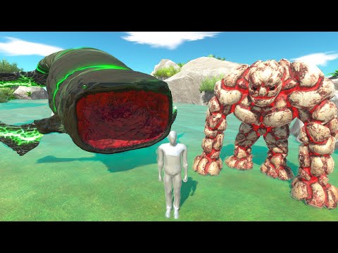 Bloop Battle | How Did I Find and Fight the Monster Bloop? - Animal Revolt Battle Simulator