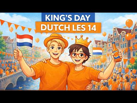 Dutch Podcast Les 14: Pants, Shoes, Sweaters, and ORANGE! #2026 #podcast #learning