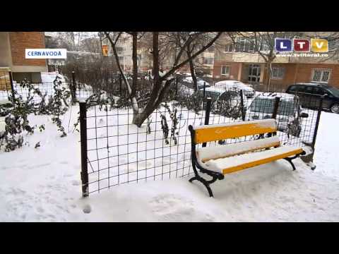 Iadul alb s-a dezlantuit si la Cernavoda - Litoral TV