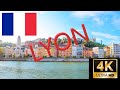 LYON France Virtual Walking 4K 60FPS