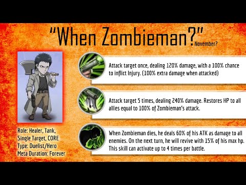 ZOMBIEMAN FULL LINEUP GUIDE! Hope you have enough black tickets! One Punch Man: The Strongest OPMTS