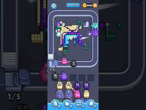 Pixel Flow Level 2735 Walkthrough