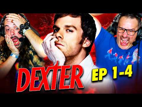 DEXTER SEASON 1 Episodes 1, 2, 3, & 4 REACTION!! Michael C. Hall | Review