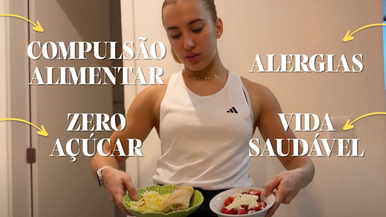 Tudo o que eu como em um dia comum na minha rotina