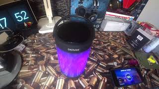 Denver Bluetooth Lautsprecher BTL-311Unboxing & Probehören