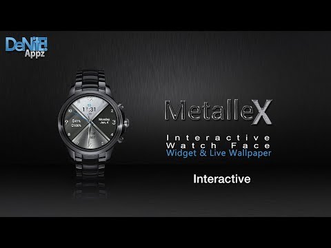 MetalleX HD Watch Face Video