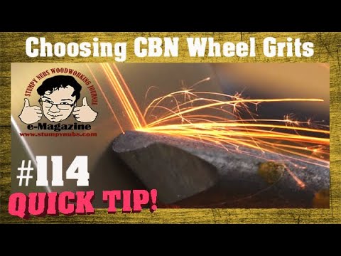 Don't buy CBN grinding/sharpening wheels before you watch this!