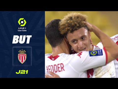 But Eliesse BEN SEGHIR (30' - ASM) AS MONACO - AJ AUXERRE (3-2) 22/23