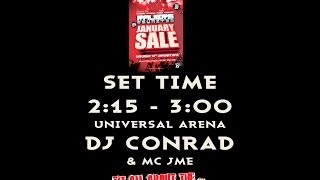 DJ Conrad & MC JME RAVERS REUNITED JANUARY SALE