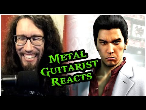 Pro Metal Guitarist REACTS: Yakuza Kiwami OST - Flirt With Bomb