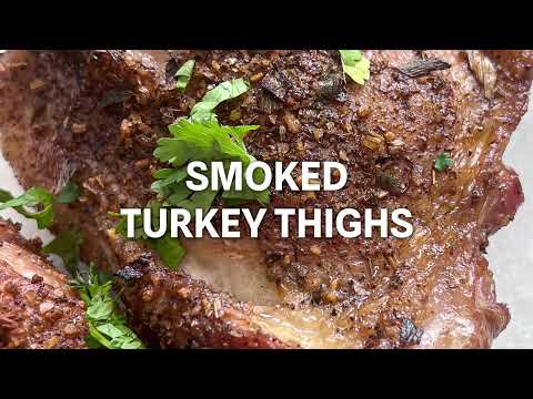 How To Smoke Turkey Thighs On The Pellet Grill (Step By Step Traeger Recipe)