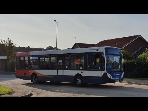 NICE & RELAXED: Route 18 | NK09EGY/39726 - Stagecoach North East: MAN 14.240LF/ADL Enviro 200