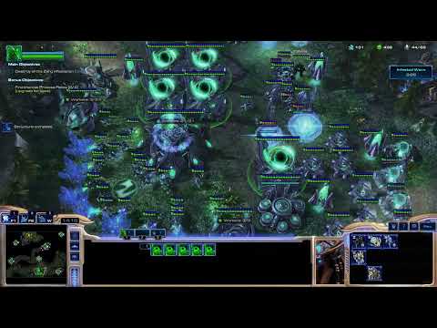 Starcraft 2: A Dark Story - Race With Destiny - Mission 2 Hard