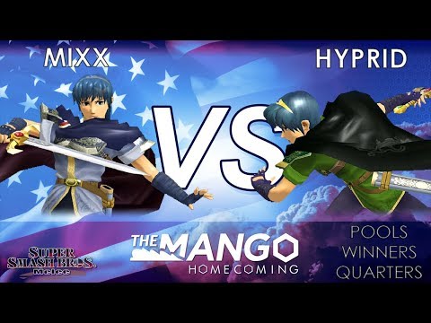 The Mango Homecoming - Mixx (Marth) VS Hyprid (Marth) - SSBM - Pools - Winners Round 2