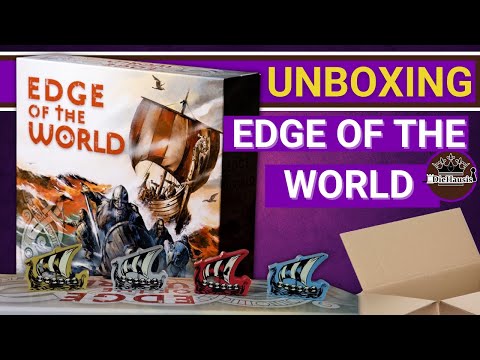 EDGE OF THE WORLD | WAS IST DRIN? Brettspiel 📦 Unboxing