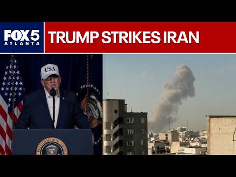 Pres. Trump launches missile strikes on Iran | FOX 5 News
