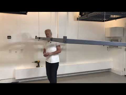 Auxx Lift Garage Storage Lifts: Installation & Trouble Shooting Guide -  Video 4 (Building Frame)
