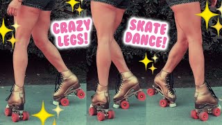 CRAZY LEGS on Roller Skates for Beginners