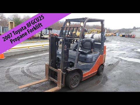 2007 Toyota 8FGCU25 Propane Forklift - TRO 0223239