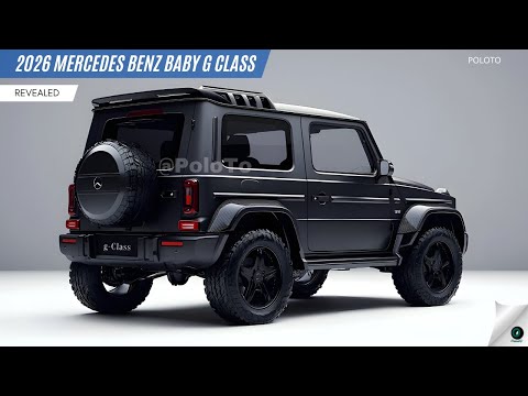 New 2026 Mercedes Benz BABY G Class Unveiled - a small version of the famous G-Class!