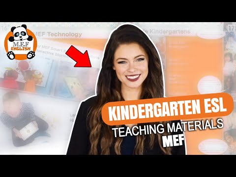 Kindergarten ESL teaching Materials - MEF